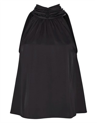 SRAbia Halter Neck Top - Black